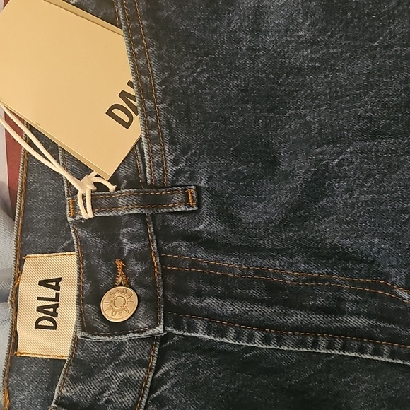 Dala Denim 27" Starch Jean In Flat Blue - Picture 5 of 7